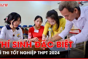 Video: Thí sinh đặc biệt kì thi Tốt nghiệp THPT 2024 được bố trí giường để nằm thi