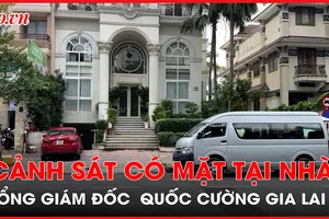 Cảnh sát có mặt ở nhà bà Loan, Tổng Giám đốc Quốc Cường Gia Lai
