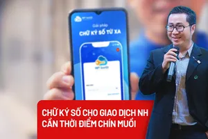 Áp dụng chữ ký số trong giao dịch ngân hàng điện tử: Cần thời điểm chín muồi!