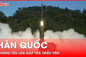Hàn Quốc phóng tên lửa đáp trả Triều Tiên