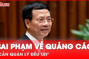 Bộ trưởng Nguyễn Mạnh Hùng: 'Lên không gian mạng cần phải tự có đề kháng'