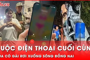 Người mẹ nghẹn ngào kể về cuộc điện thoại cuối cùng của con gái vụ ô tô rơi xuống sông Đồng Nai