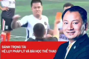 Cựu tuyển thủ Việt Nam đánh trọng tài: Hệ lụy pháp lý và bài học cho thể thao