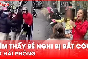 Video: Tạm giữ người phụ nữ nghi bắt cóc cháu bé 4 tuổi ở Hải Phòng