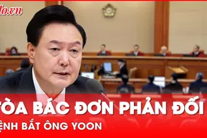 Hậu Tổng thống Yoon bị bắt: Tòa bác đơn phản đối lệnh bắt, vợ ông Yoon suy sụp