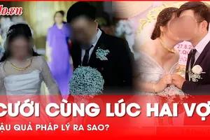Cưới cùng lúc hai vợ: Hậu quả ra sao?