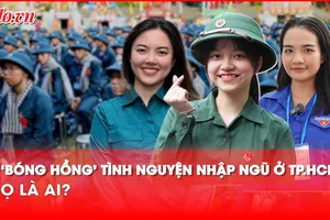 Gặp 3 ‘bóng hồng’ ở TP.HCM trước giờ lên đường nhập ngũ