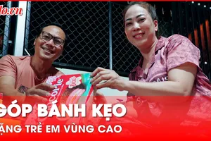 Video: Góp bánh kẹo dư sau Tết tặng trẻ em vùng cao