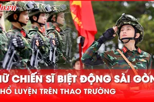 Video: Một ngày khổ luyện của 127 nữ chiến sĩ Biệt động Sài Gòn