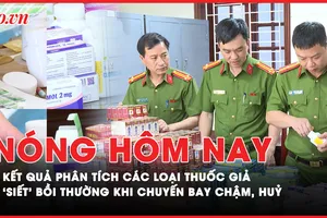 Nóng hôm nay: Kết quả phân tích các loại thuốc giả ở Thanh Hóa