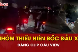 Lâm Đồng: Xử lý nhóm thanh thiếu niên bốc đầu xe, đăng clip câu view