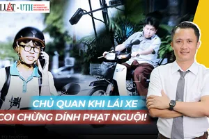 Chủ quan khi lái xe vì "đi có chút xíu", coi chừng dính phạt nguội!