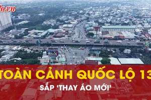 Cận cảnh 6 km Quốc lộ 13 sắp mở rộng, làm đường trên cao