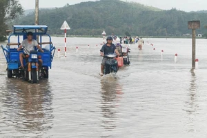 Lần đầu tiên, Phú Yên bị ngập lụt ngày giáp tết 