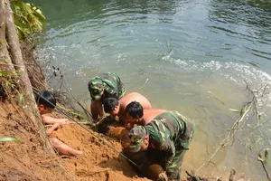 Kích nổ phá hủy thành công quả bom nặng 230 kg