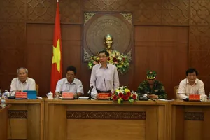 Khánh Hòa ngưng các cuộc họp để chống bão