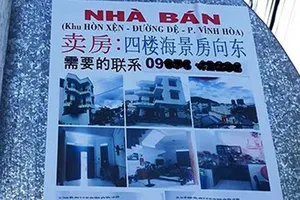 Năm khu đất ở Khánh Hòa "có yếu tố nước ngoài"