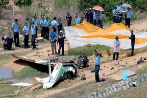 Đề xuất thăng quân hàm 2 phi công hy sinh do rơi máy bay 