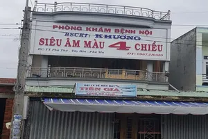 Một cháu bé tử vong sau khi tiêm thuốc tại phóng khám tư