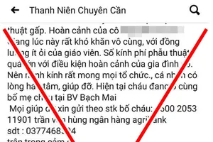 Bắt 2 facebooker giả danh từ thiện để trục lợi 