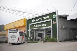 Cưỡng chế phá dỡ 7 cơ sở chuyên phục vụ khách Trung Quốc