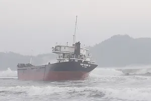 Cứu 10 thuyền viên trên tàu hàng bị nạn