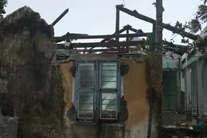 Hình ảnh thiệt hại do bão số 9 gây ra ở Phú Yên