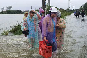 Phú Yên: 1 người bị lũ cuốn mất tích 