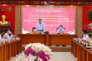 Yêu cầu đẩy nhanh điều tra, xử lý các vụ sai phạm ở Khánh Hòa