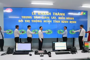 Bình Định khai trương trung tâm giám sát, điều hành đô thị thông minh 