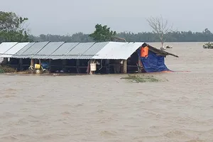 Lũ dữ ở Phú Yên: Tìm thấy thi thể 2 cháu bé mất tích do lật ca nô cứu hộ