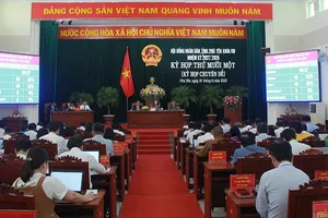 HĐND họp miễn nhiệm chủ tịch UBND tỉnh Phú Yên