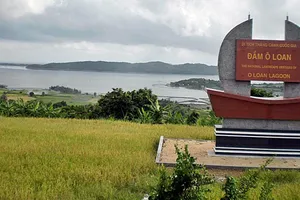 Quy hoạch xây dựng quanh thắng cảnh đầm Ô Loan 4.177 ha