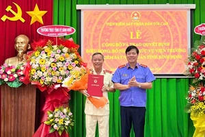 Bình Định, Phú Yên có tân viện trưởng VKSND tỉnh