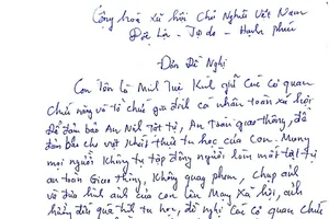 Ông Minh Tuệ có đơn đề nghị đừng đưa hình ảnh ông lên mạng xã hội