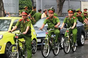 Công an TP Đà Nẵng tiếp nhận 100 xe đạp chuyên dụng đi tuần tra