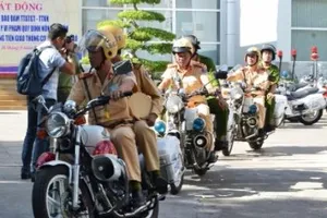 Lực lượng công an đồng loạt xuất quân xử lý 'ma men' vào giờ cao điểm