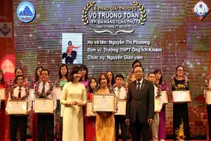 Đà Nẵng vinh danh 20 nhà giáo tiêu biểu