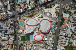 Khánh thành Cung văn hóa thiếu nhi hình khăn quàng đỏ ở Khánh Hòa