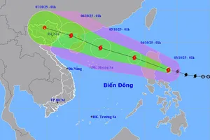 Bão Matmo đang áp sát Biển Đông, giật cấp 15 khi thành bão số 11