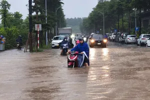 Hà Nội, Thái Nguyên mưa lớn nhất Bắc Bộ sau bão số 11