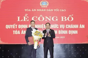 TAND tỉnh Bình Định có tân chánh án