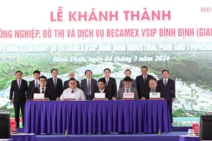 Phó Thủ tướng: Khu công nghiệp - đô thị - dịch vụ Becamex VSIP Bình Định là mô hình rất mới