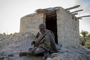 Cụ ông Haji. Ảnh: AFP