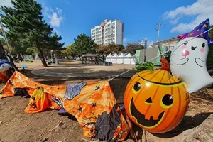 Hàn Quốc hủy bỏ các sự kiện kỷ niệm lễ hội Halloween sau vụ giẫm đạp thảm khốc trong lễ Halloween ở quận Itaewon. Ảnh: YONHAP