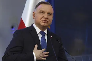 Tổng thống Ba Lan Andrzej Duda. Ảnh: AP