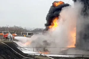 Nga: Nổ kho đạn giáp biên giới Ukraine, 3 người chết, 15 người bị thương 