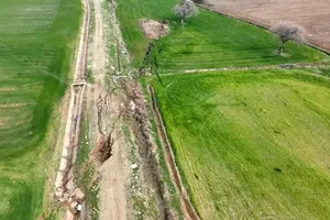 VIDEO: Vết nứt lớn ở miền Nam Thổ Nhĩ Kỳ sau trận động đất 