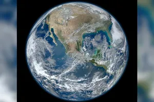 Hình ảnh Trái đất chụp từ vệ tinh. Ảnh: NASA