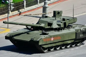 Xe tăng T-14 Armata của Nga. Ảnh: CREATIVE COMMONS